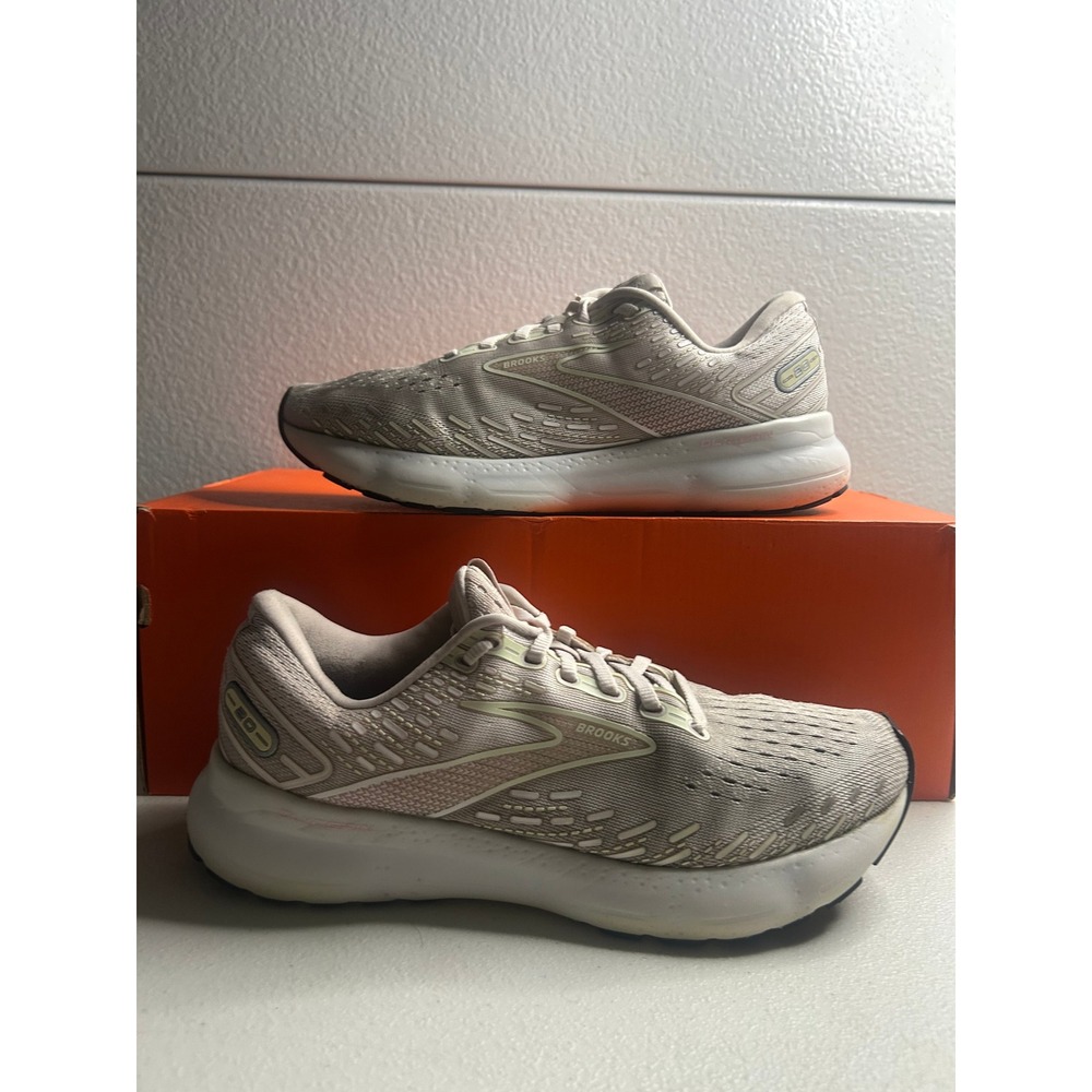 Brooks Glycerin 20 Running Shoes Tan Women Size 9.5 #2989